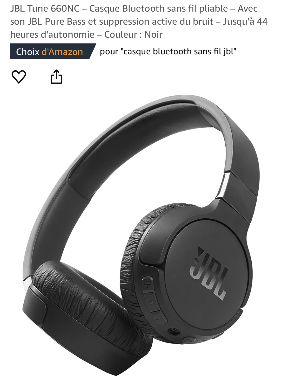 Casque JBL